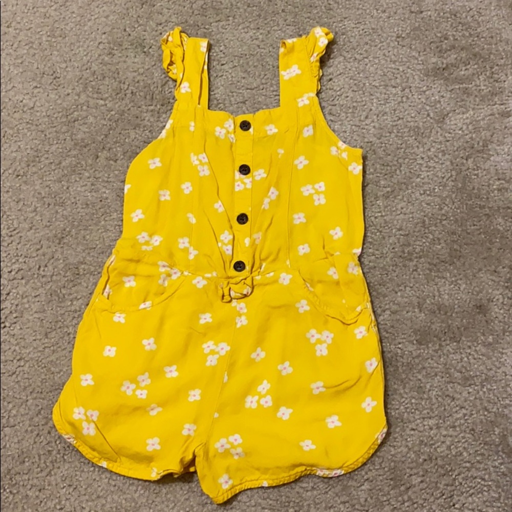 Yellow romper